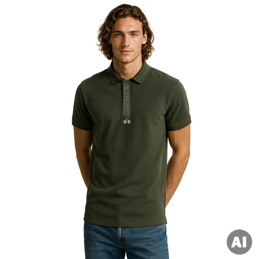 LA MARTINA - POLO SHIRTS - Cod. LMH224MTS100GR