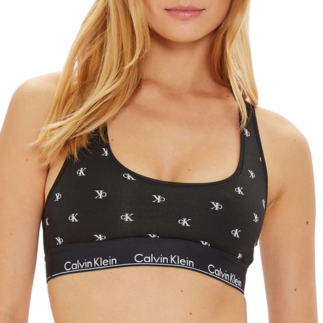 CALVIN KLEIN 0000F3785E - BLACK WHITE - BIELIZNA
