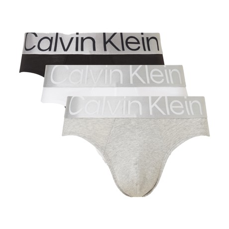 CALVIN KLEIN 000NB3129A - BLACK/ WHITE/ GREY HEATHER - UNDERWEAR