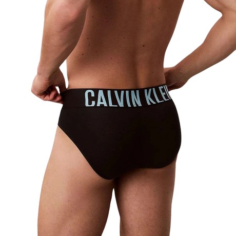 CALVIN KLEIN 000NB3607A - Black w/ Harbor Mist Logo/ Black w/ - SOUS-VÊTEMENTS - Image 2