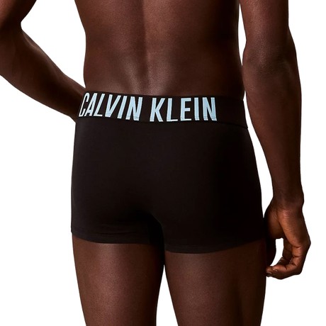 CALVIN KLEIN 000NB3608A - Black w/ Harbor Mist Logo/ Black w/ - UNDERWEAR - Image 3