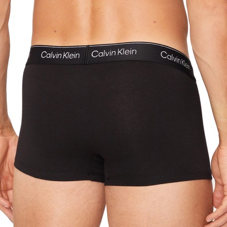 CALVIN KLEIN 000NB4076A - B- SILVER, RED, SILVER LUREX LGS - UNTERKLEIDUNG - Image 3