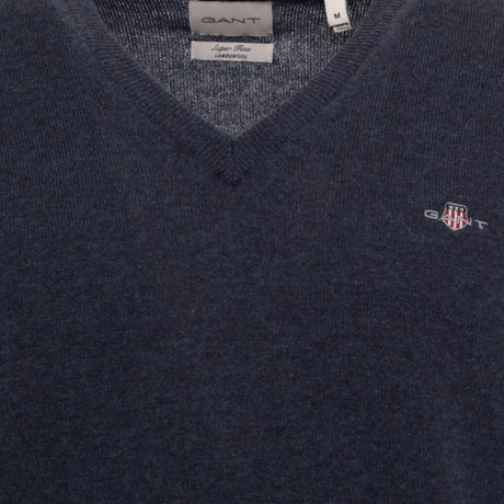 Koszulki Gant dark navy melange &mdash; zdjęcia 3