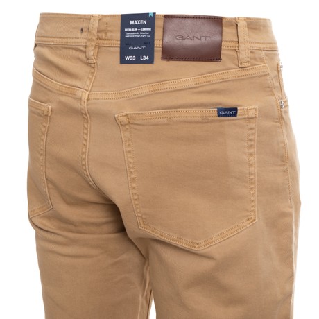 Jeansy Gant dark khaki &mdash; zdjęcia 3