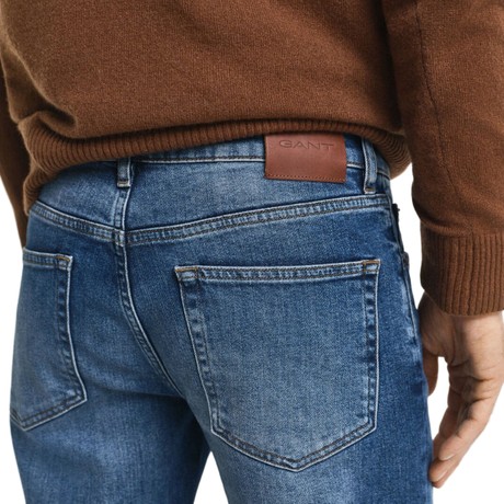 GANT 1000260 - MID BLUE VINTAGE - JEANS - Image 3