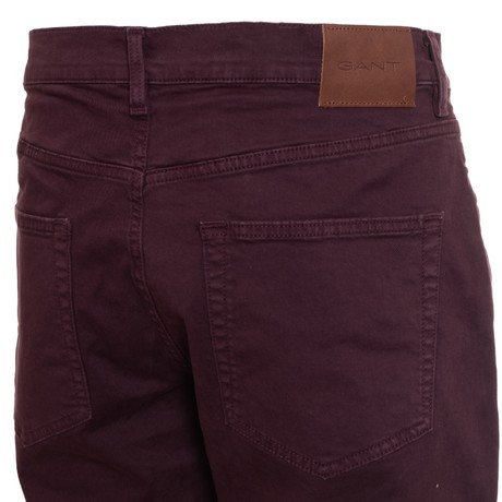 Pantaloni Gant dark mahogany &mdash; foto 3