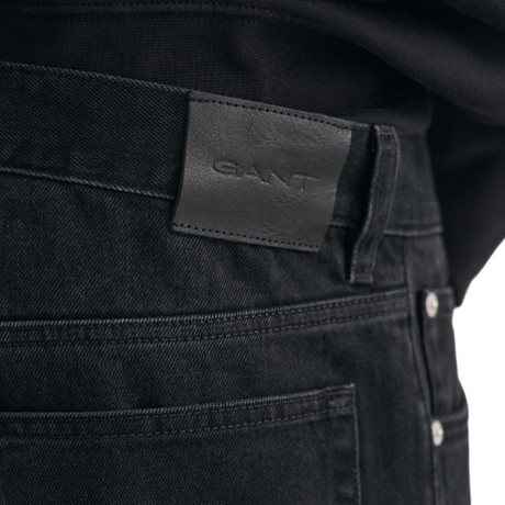 GANT 1000266 - BLACK - JEANSY - Image 3