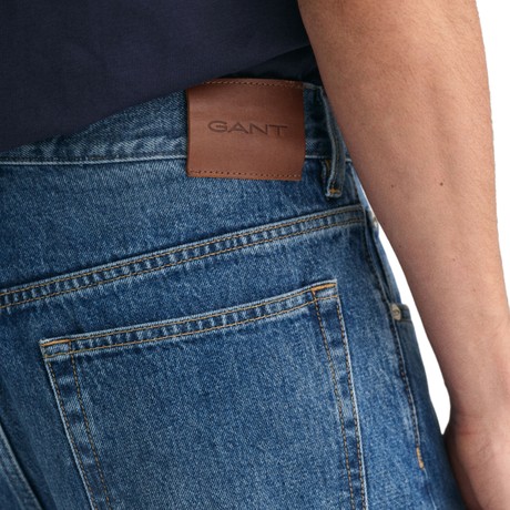 GANT 1000266 - MID BLUE - JEANSY - Image 3