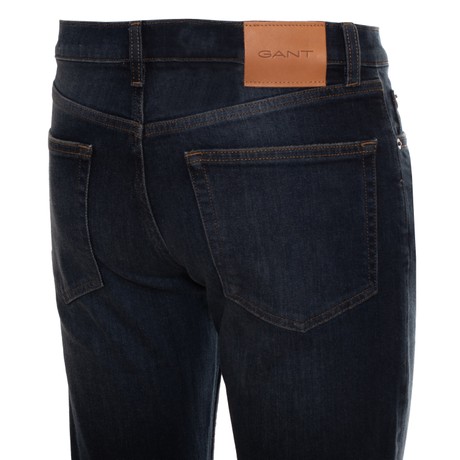 Джинсы Gant dark blue archive &mdash; фотографии 3
