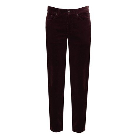 Hlače Gant dark mahogany &mdash; fot 1