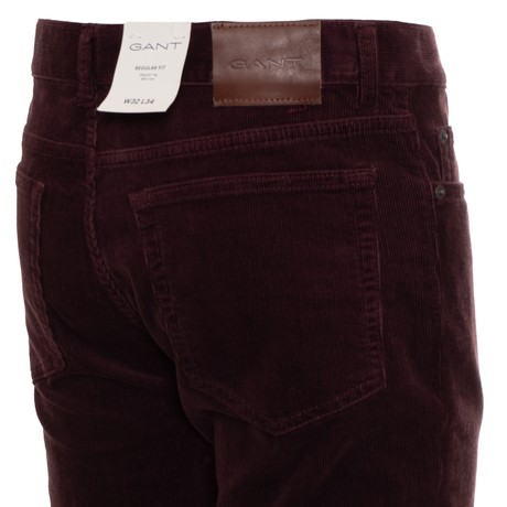 Hlače Gant dark mahogany &mdash; fot 3
