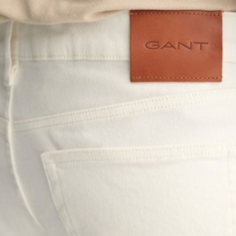 Džinsai Gant eggshell &mdash; fot 3