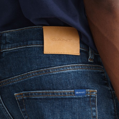 GANT 1000308 - DARK BLUE WORN IN - DŽINSAI - Image 3