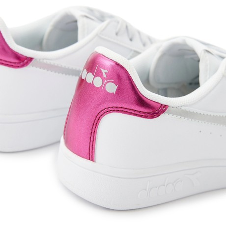 DIADORA 101178339 -  SILVER/FUCHSIA RED - SHOES - Image 3