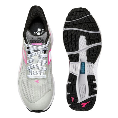 DIADORA 101180248 -  SILVER DD/PINK FLUO - PANTOFI - Image 3