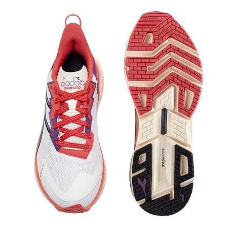 DIADORA 101180251 -  WHITE/CAYENNE/SUNSET PURPLE - PANTOFI - Image 2