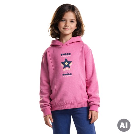 DIADORA 102180958 - CHATEAU PINK - SWEATSHIRTS
