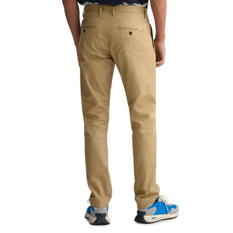 Kalhoty Gant dark khaki &mdash; fot 2