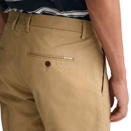 Kalhoty Gant dark khaki &mdash; fot 3