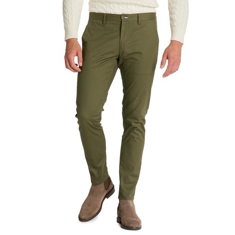 Kalhoty Gant juniper green &mdash; fot 1