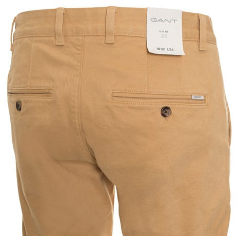 Pants Gant mustard grain &mdash; fot 2