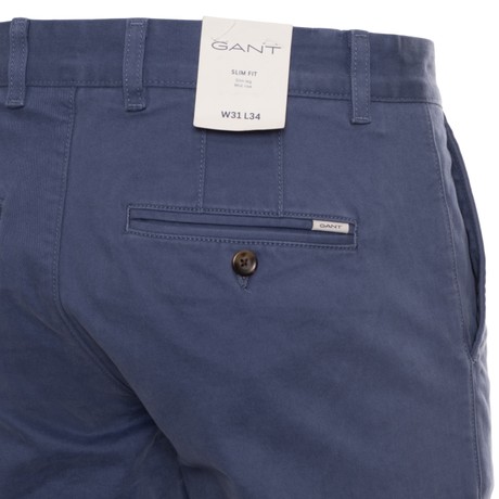Pants Gant dusty navy &mdash; fot 2