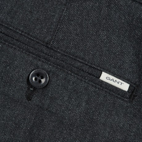 Pantaloni Gant antracit melange &mdash; poze 3