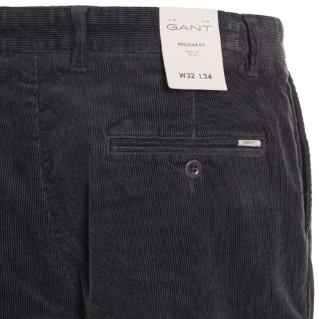 Pantaloni Gant black grey &mdash; poze 3