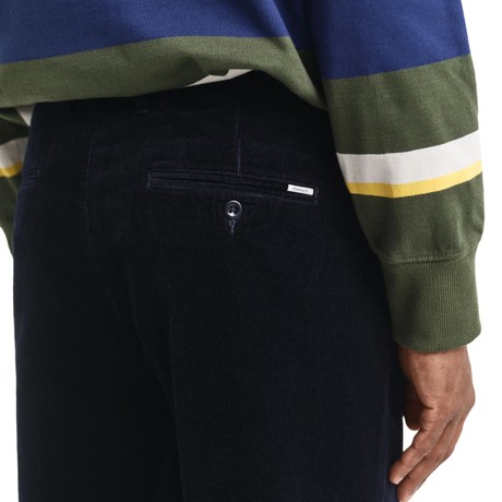 Pantaloni Gant evening blue &mdash; poze 3