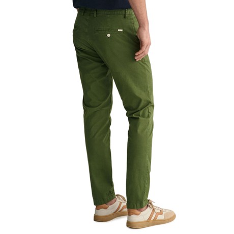 Kalhoty Gant pine green &mdash; fot 2
