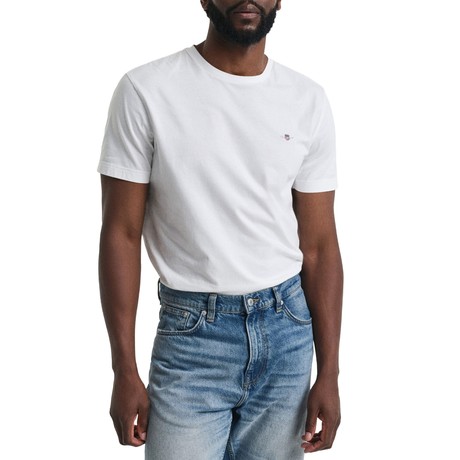 GANT 2003184 - WHITE - T SHIRT