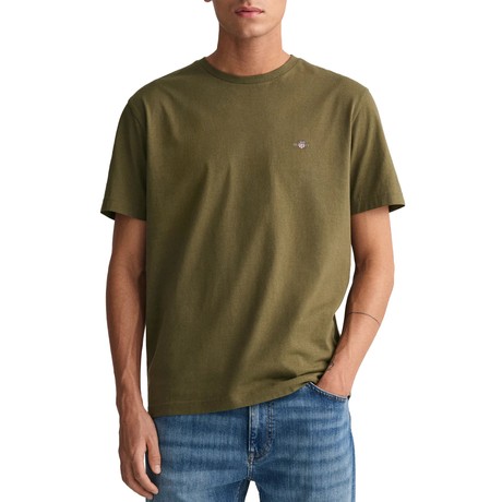 GANT 2003184 - JUNIPER GREEN - T SHIRT