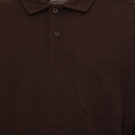 Мужские Спортивные Рубашки С Короткими Рукавами Gant rich brown &mdash; фотографии 2