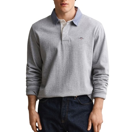 Polo Shirts Gant grey melange &mdash; pictures 1