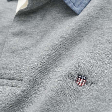 Polo Shirts Gant grey melange &mdash; pictures 3
