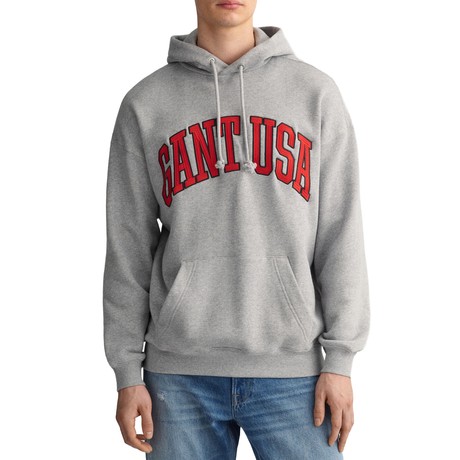 GANT 2007030 - GREY MELANGE - SWEATSHIRT