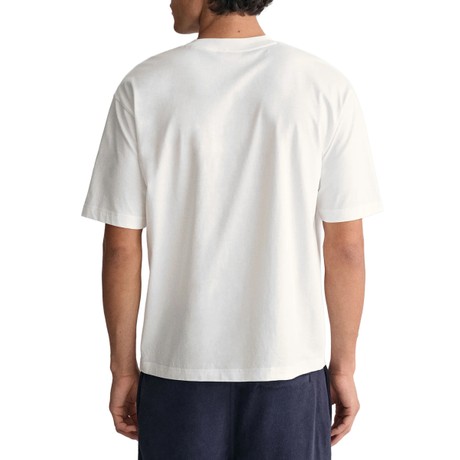 T-Shirt Gant eggshell &mdash; zdjęcia 2
