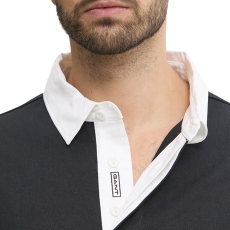 Tricouri Polo Gant black &mdash; poze 3