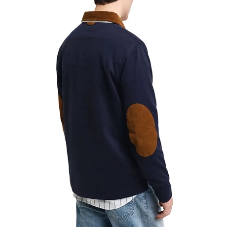 GANT 2015082 - EVENING BLUE - МУЖСКИЕ СПОРТИВНЫЕ РУБАШКИ С КОРОТКИМИ РУКАВАМИ - Image 2