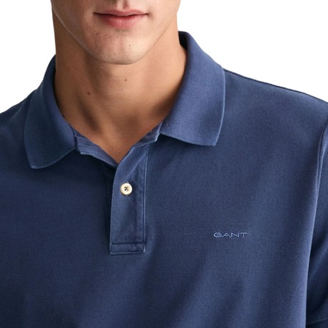 Koszulki Polo Gant persian blue &mdash; zdjęcia 3