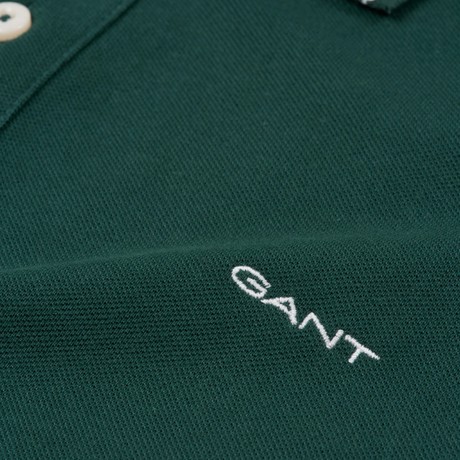 Tricouri Polo Gant tartan green &mdash; poze 3