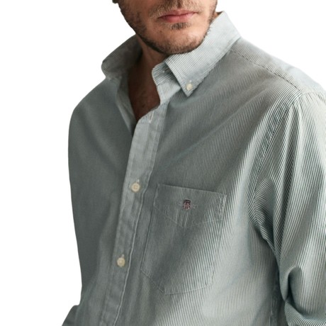 Camicie Gant deep forest green &mdash; foto 3