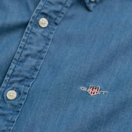 Shirts Gant semi light blue &mdash; fot 3