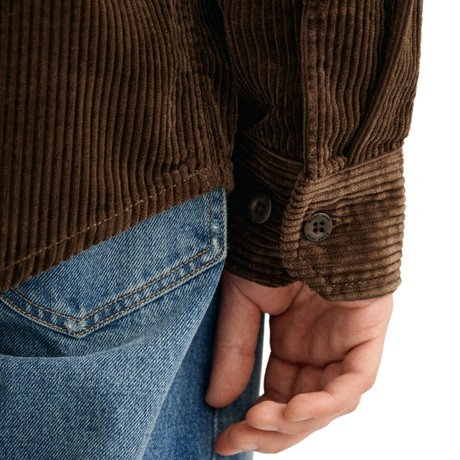 GANT 3220075 - RICH BROWN - MARŠKINĖLIAI - Image 3