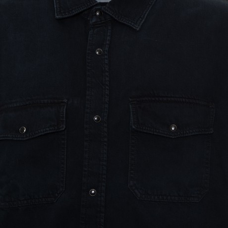 Tricouri Gant black worn &mdash; poze 3