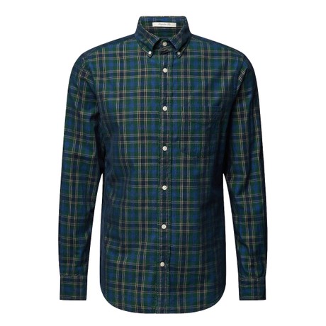 Tricouri Gant forest green &mdash; poze 3