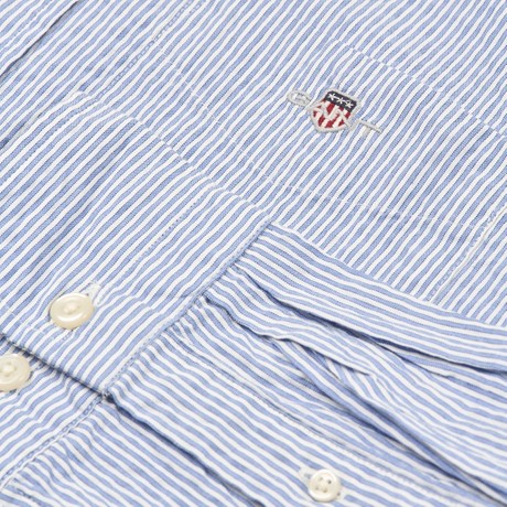 Koszule Gant rich blue &mdash; zdjęcia 2
