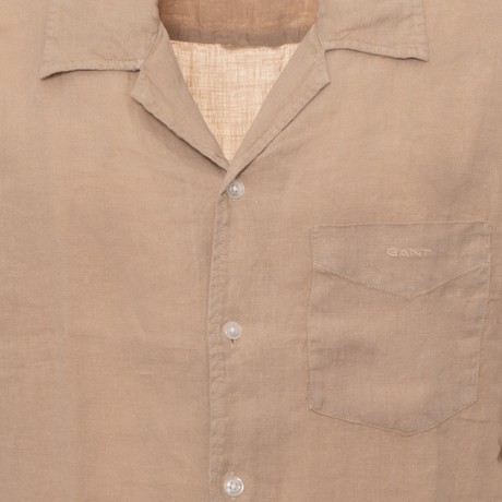 Marškinėliai Gant concrete beige &mdash; fot 2