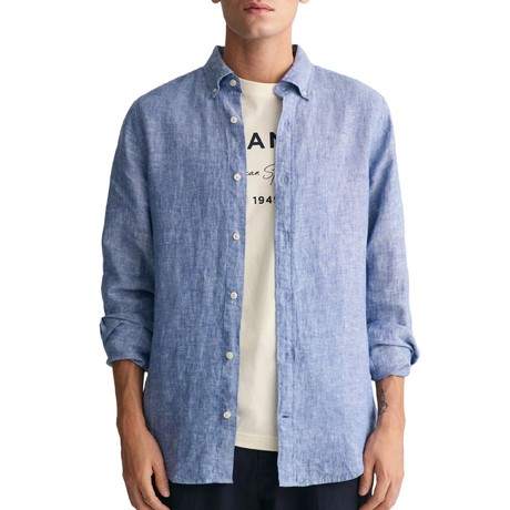 Tricouri Gant rich blue &mdash; poze 1