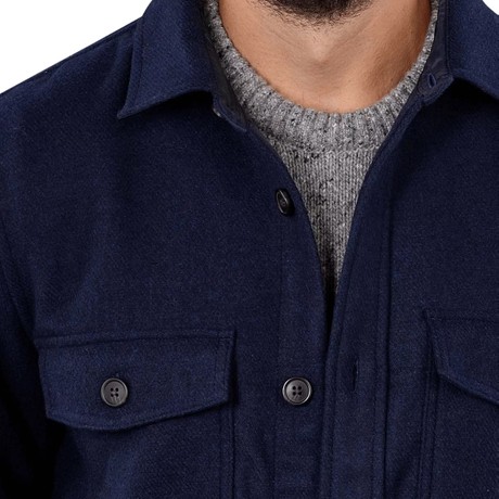 Koszule Gant evening blue &mdash; zdjęcia 3